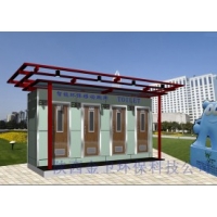 仿古型园林景区实用环保公厕，供货快、造价低，经济美观实用
