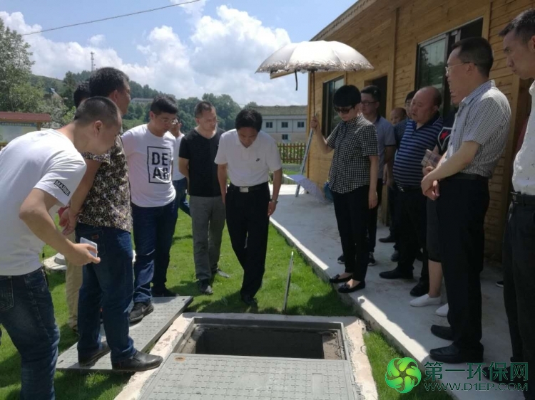 贵州省建设厅厅长张集智在开阳县县长李仕勇等领导的陪同下，对我司采用的&ldquo;智能微动力一体化+人工湿地&rdquo;工艺处理农村生活污水处理项目进行现场调研。