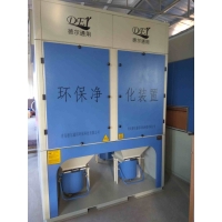 全国直销青岛德尔环保分体式滤筒净化器