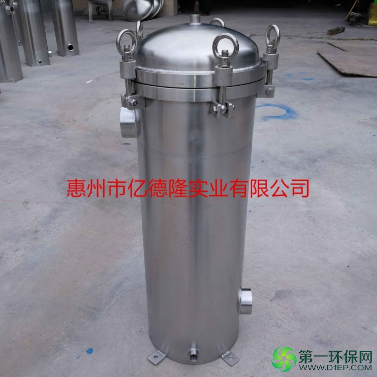 219X410X1内丝平脚快装不锈钢袋式过滤器12_副本 219X410X1内丝平脚快装不锈钢袋式过滤器12_副本